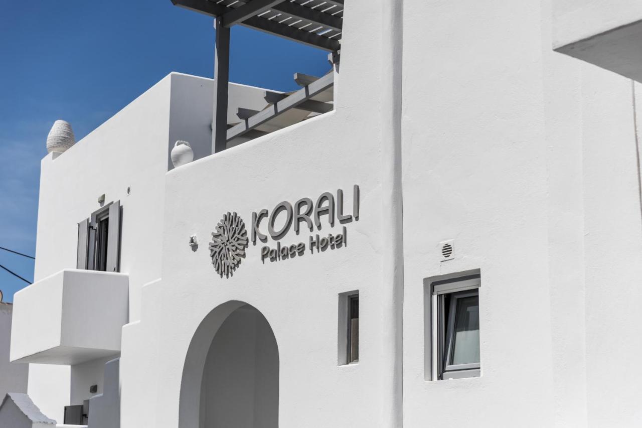 Korali Palace Hotel Naxos City Екстер'єр фото